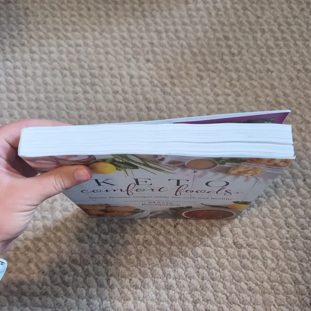 Keto Comfort Foods cookbook by Maria Emmerich